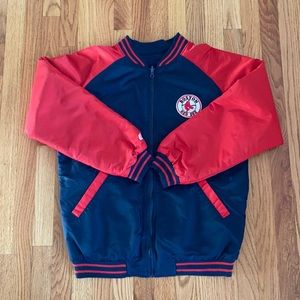 Red Sox Vintage Bomber Jacket (Reversible Zip-Up)
